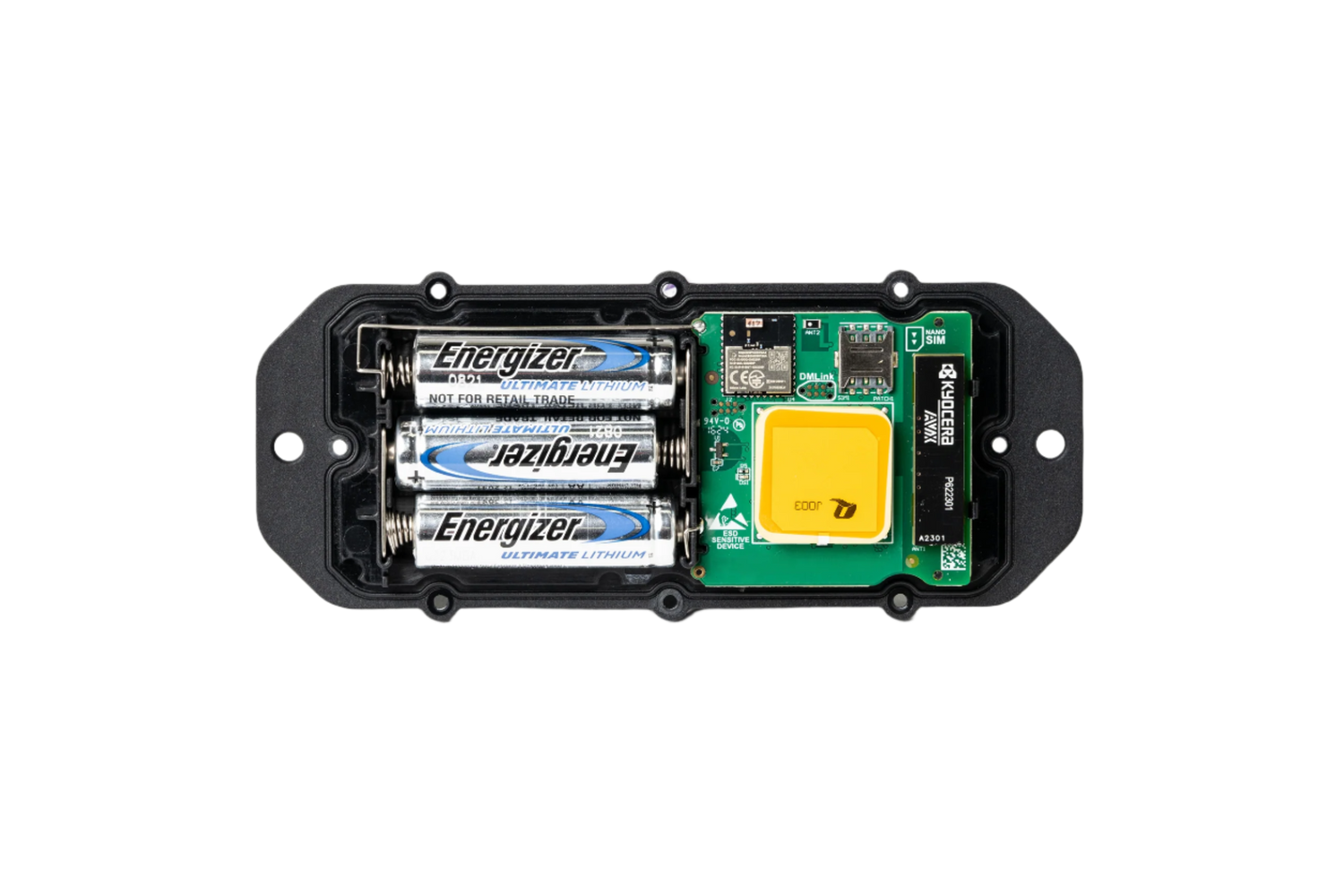 Portable GPS Tracker Internal with Batteries