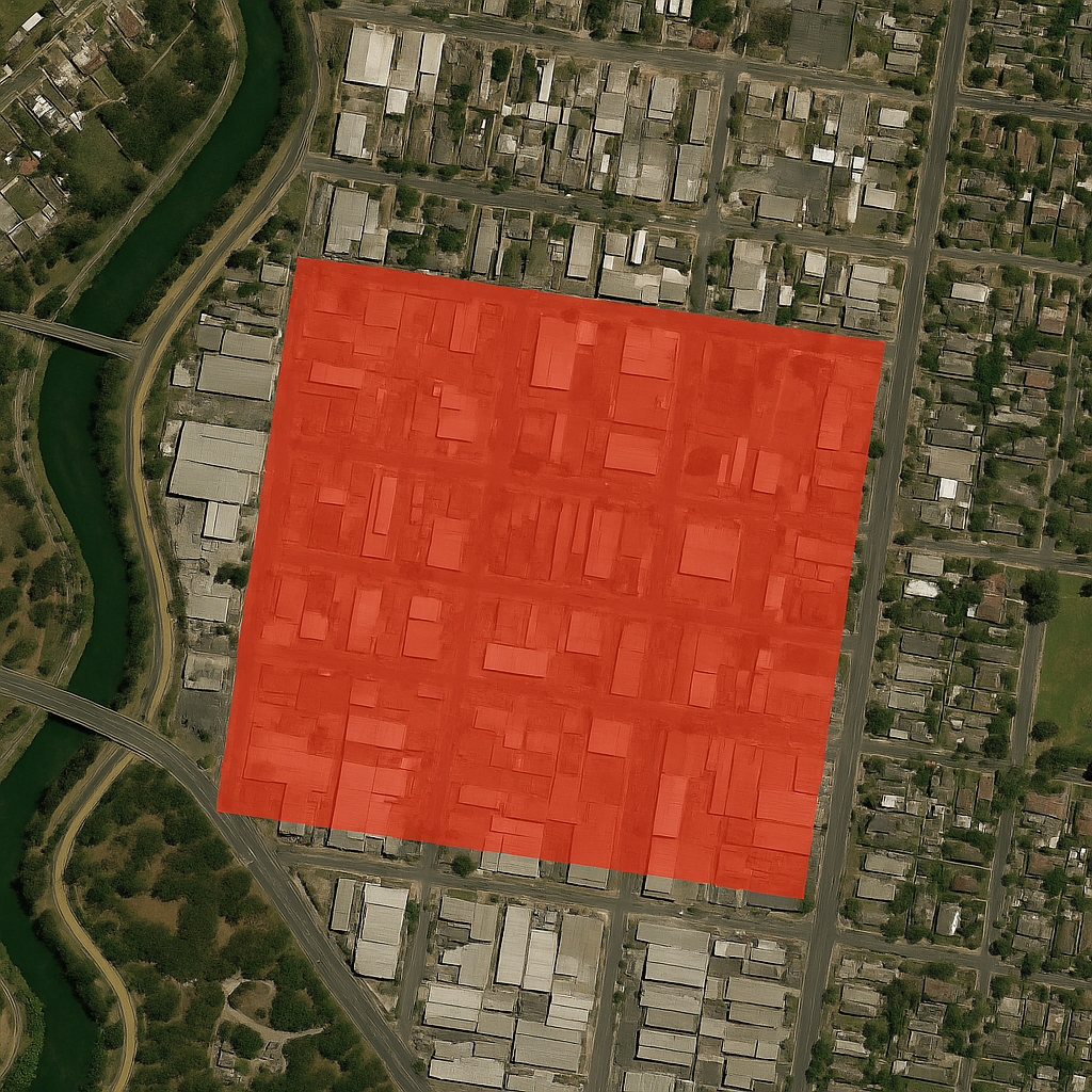 Geofence Satellite View